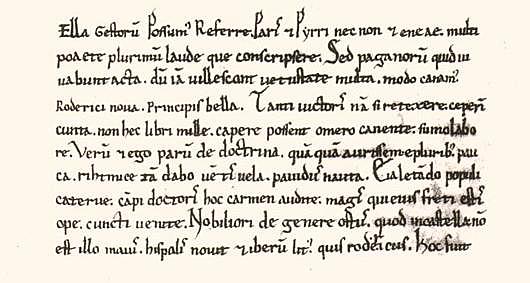 Se escribe la primera historia de El Cid: Carmen Campidoctoris