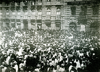 Huelga en la fábrica