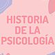 Historia de la psicología
