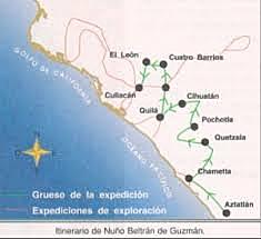 Inicio de las expediciones a cargo de Nuño Beltrán.