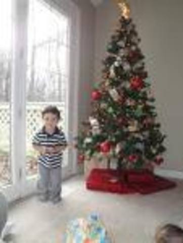 MI PRIMERA NAVIDAD DONDE MI ABUELA