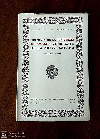 Fundación de la provincia de Ávalos.