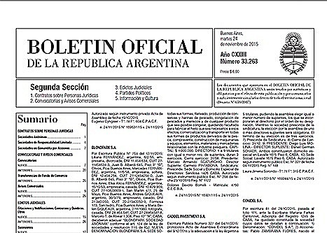 PASO 1: PUBLICACIÓN DE AVISO