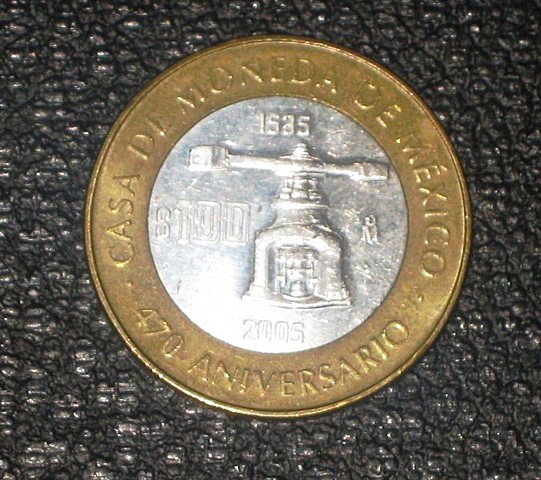 Monedas conmemorativas de diferentes acontecimientos