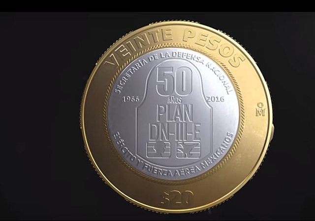 Moneda conmemorativa del Plan DN-III-E