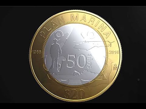 Moneda conmemorativa del Plan Marina