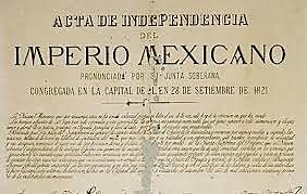 Acta de Independencia.