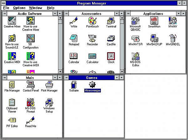 ระบบปฏิบัติการ Windows 3.1