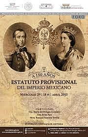 Estatuto Provisional del Imperio Mexicano (abril 10, 1865)