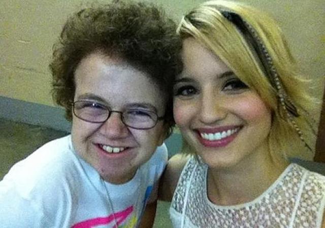 Keenan Cahill's Last Friday Night vid with Glee cast