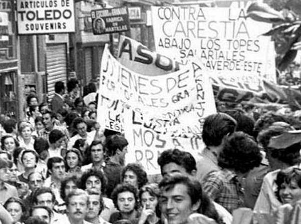 Manifestaciones en Madrid y Barcelona
