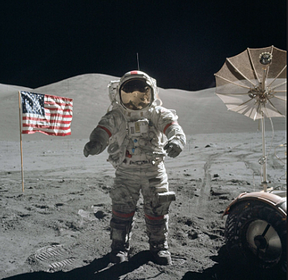 Primera vez que el hombre piso la Luna