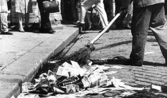 Hyperinflation begins in Germany