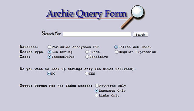 Primer motor de búsqueda