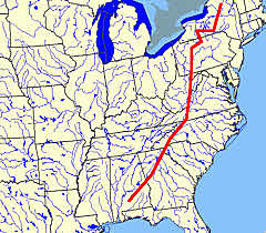 The Proclamation Line of 1763