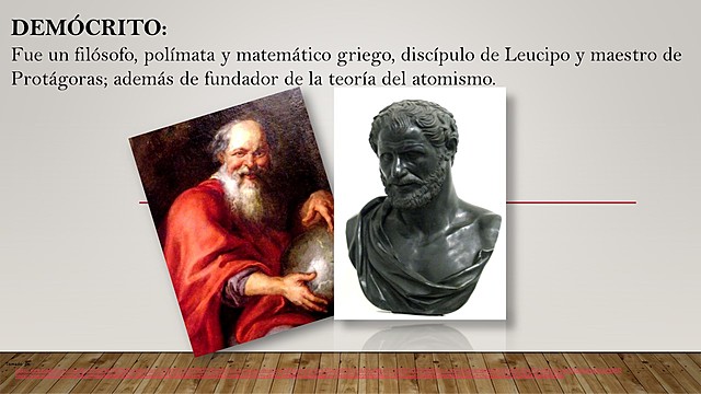 DEMÓCRITO (460a.c - 370a.c)
