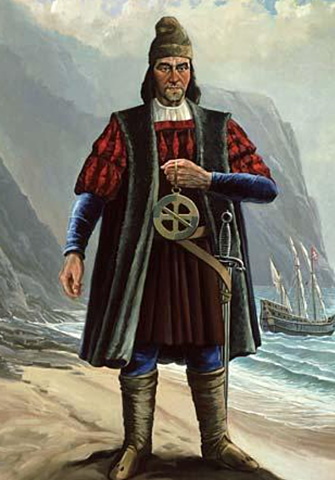 Bartolomeu Dias reaches Africa by boat