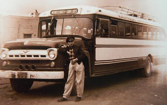 PRIMER CAMIÓN, SAN LUIS POTOSÍ-MATEHUALA-MONTERREY.