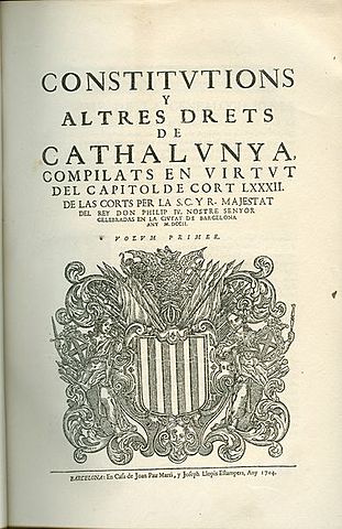 L’arxiduc Carles jura les Constitucions catalanes i és coronat rei.