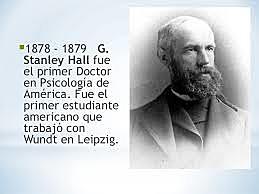 Precursores Estadounidenses : Stanley Hall  (1844-1924)