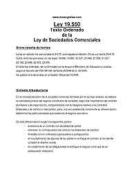 Sanción de la Ley n ° 19.550 sobre Sociedades