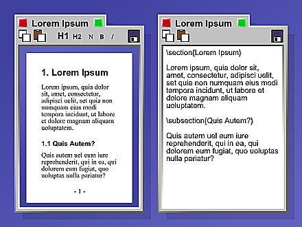 Editor de texto Gypsy