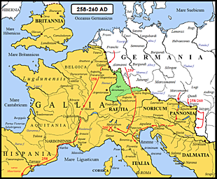I franchi conquistano la Gallia settentrionale
