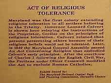 Maryland Toleration Act