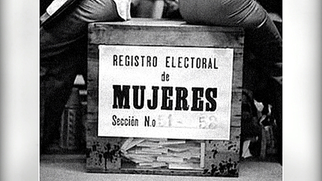 Voto femenino presidencial