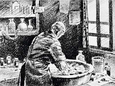 Lavado de manos antes del contacto con cada paciente