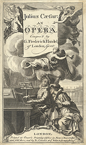 Opera Julio Cesar en Egipto