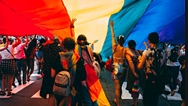 Primera marcha LGTBI en Colombia
