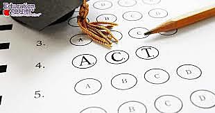 The ACT test is first administered