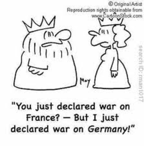 France Declares War On Prussia