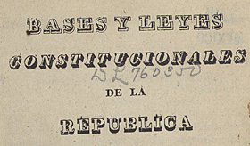 Bases para la Administración de la República