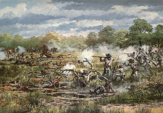 Battle of Neches: Day 1