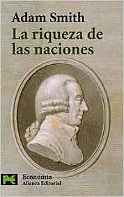 el libro riqueza de las naciones.