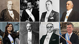 Timeline: presidentes argentinos