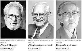 Alan J. Heeger, Alan G. MacDiarmid, Hideki Shirakawa