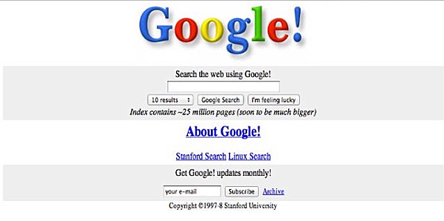 Google, 1997