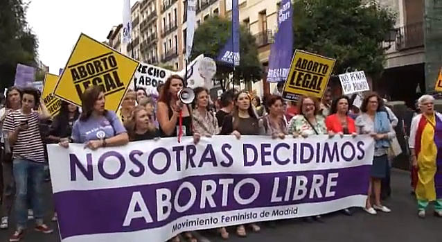 Despenalización del aborto en España