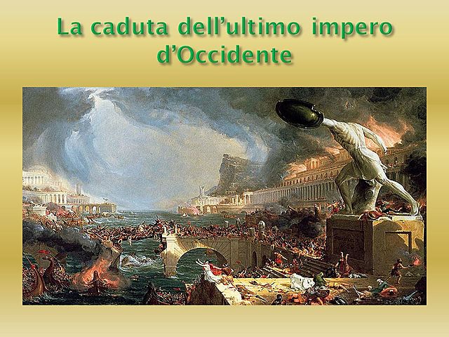 fine impero romano d'occidente