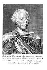 Carlos III es ungido como rey de España