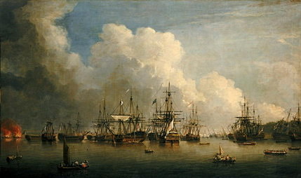 La ocupación de La Habana por la armada inglesa.