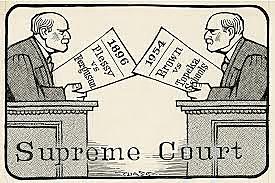 Plessy v. Ferguson ruling "separate but equal" was legal