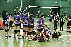 Started playing volleybal