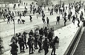 British reinforcements in Northern Ireland