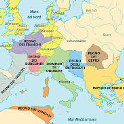 Timeline: Regni latino-germanici