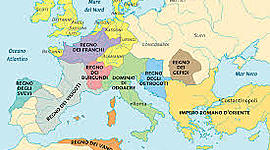 Timeline: Regni latino-germanici