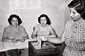 Voto femenino municipal